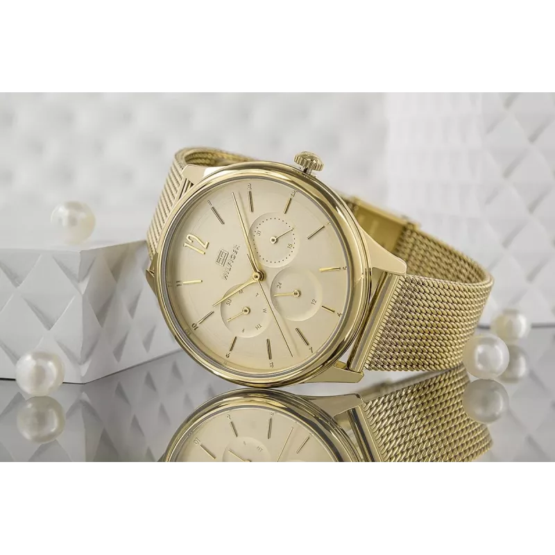 Tommy Hilfiger reloj de mujer 1782458 cuarzo analógico 38mm plata acero inoxidable