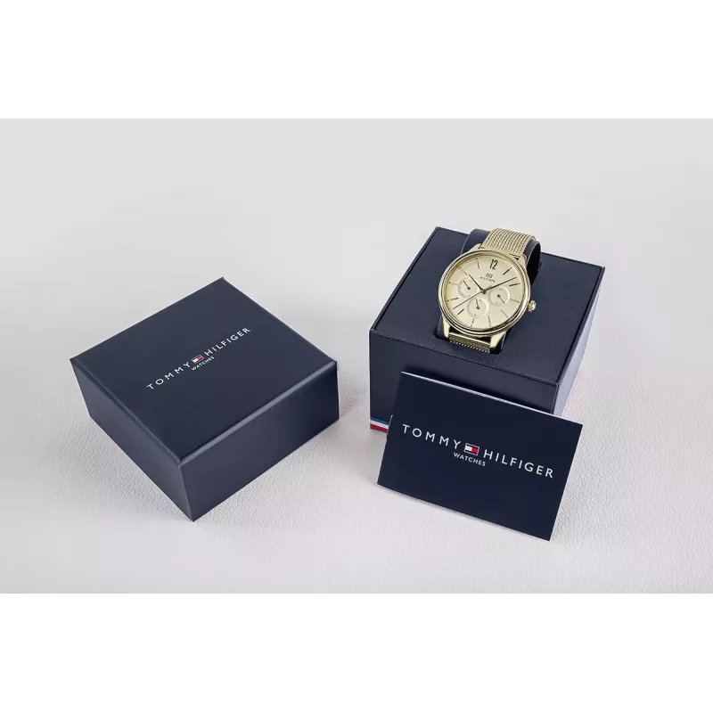 Tommy Hilfiger reloj de mujer 1782458 cuarzo analógico 38mm plata acero inoxidable