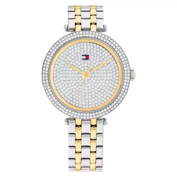 Tommy Hilfiger Reloj de mujer Blake 1782760 Cuarzo Analógico 34mm Plateado Acero Inoxidable Malla