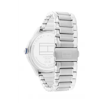 Reloj de mujer Tommy Hilfiger Blake cuarzo analógico 40mm plata malla de acero inoxidable 1782657