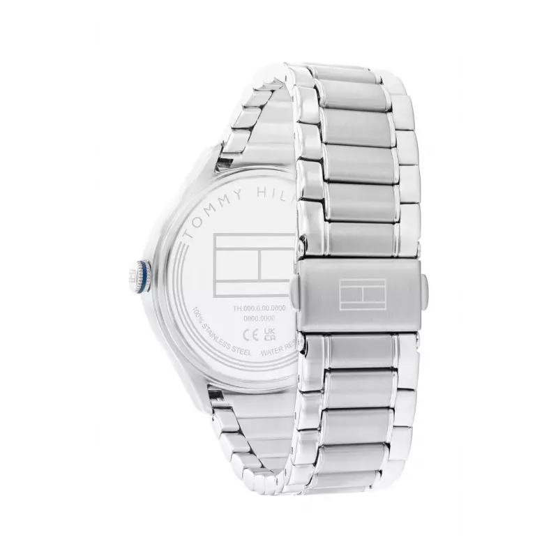 Reloj de mujer Tommy Hilfiger Blake cuarzo analógico 40mm plata malla de acero inoxidable 1782657