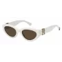TOMMY HILFIGER gafas de sol de aviador de mujer TH-1957-S-SZJ | montura habana, lentes degradadas marrones 54/21/140 mm