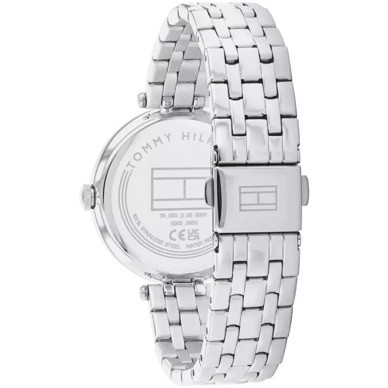 Tommy Hilfiger Reloj de mujer Pippa cuarzo analógico 34mm acero inoxidable tono oro rosa