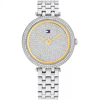 Tommy Hilfiger Reloj de mujer Pippa cuarzo analógico 34mm acero inoxidable tono oro rosa