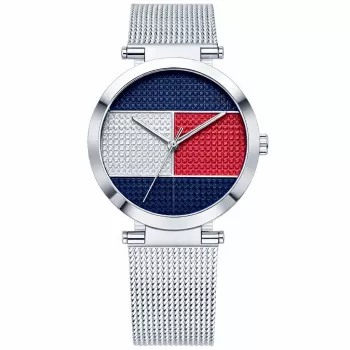 Reloj de mujer Tommy Hilfiger Pippa de cuarzo 1781866 39mm plata malla de acero inoxidable