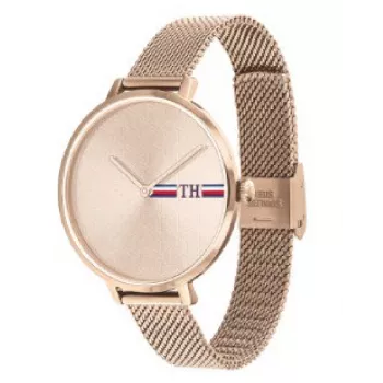 Tommy Hilfiger Reloj de cuarzo de mujer Pippa 1782158 38mm Plata Acero inoxidable