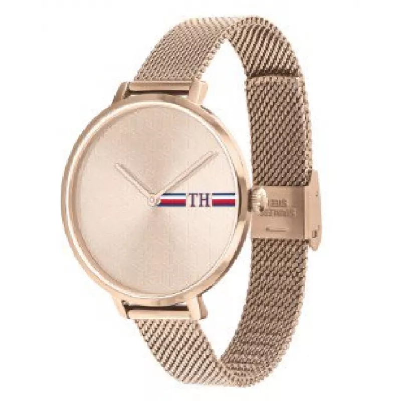 Tommy Hilfiger Reloj de cuarzo de mujer Pippa 1782158 38mm Plata Acero inoxidable