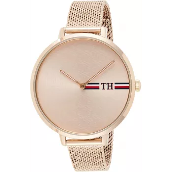 Tommy Hilfiger Reloj de cuarzo de mujer Pippa 1782158 38mm Plata Acero inoxidable