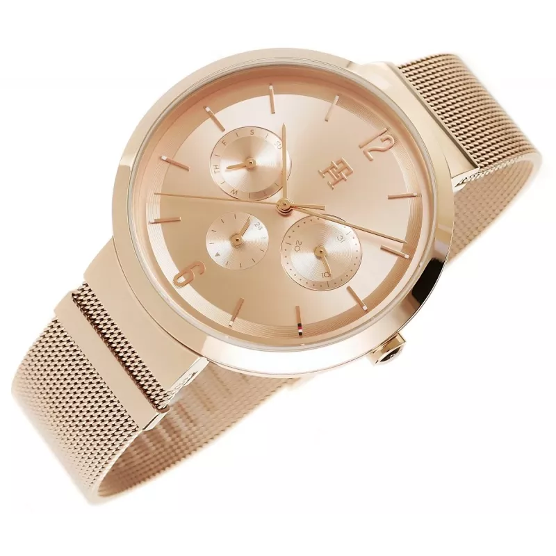 Tommy Hilfiger reloj mujer Pippa cuarzo 1782538 40mm plata acero inoxidable