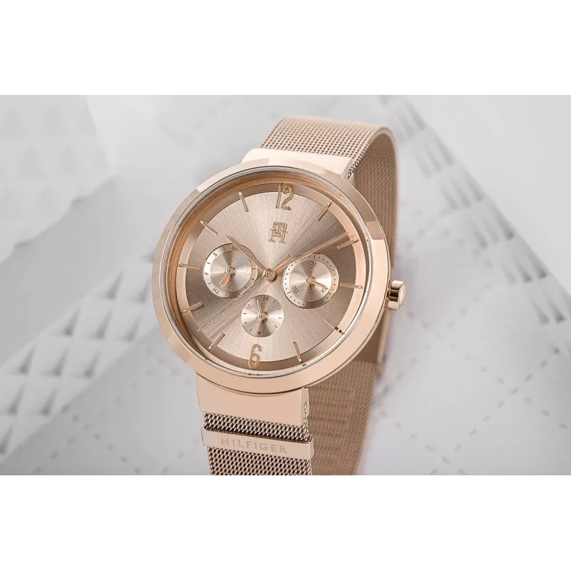 Tommy Hilfiger reloj mujer Pippa cuarzo 1782538 40mm plata acero inoxidable