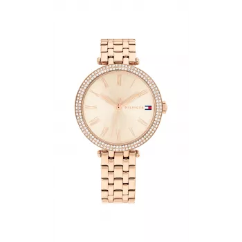 Tommy Hilfiger Reloj de cuarzo para mujer Pippa 1782721 34mm plata acero inoxidable