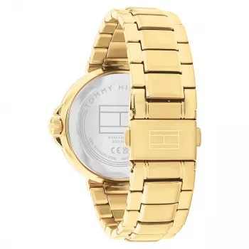 Tommy Hilfiger Pippa Reloj de cuarzo mujer 1782755 38mm esfera plateada bicolor acero inoxidable