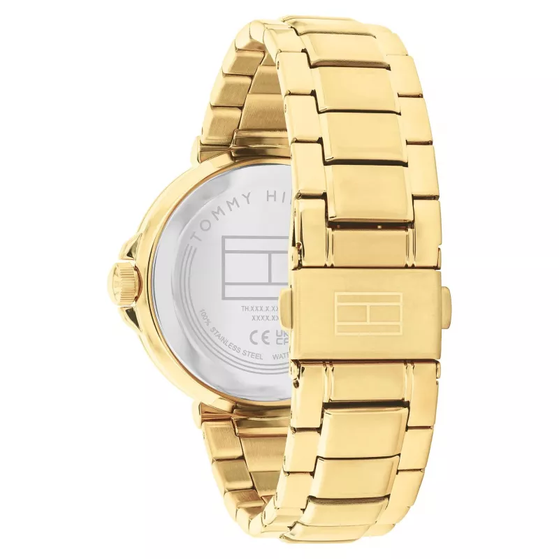 Tommy Hilfiger Pippa Reloj de cuarzo mujer 1782755 38mm esfera plateada bicolor acero inoxidable