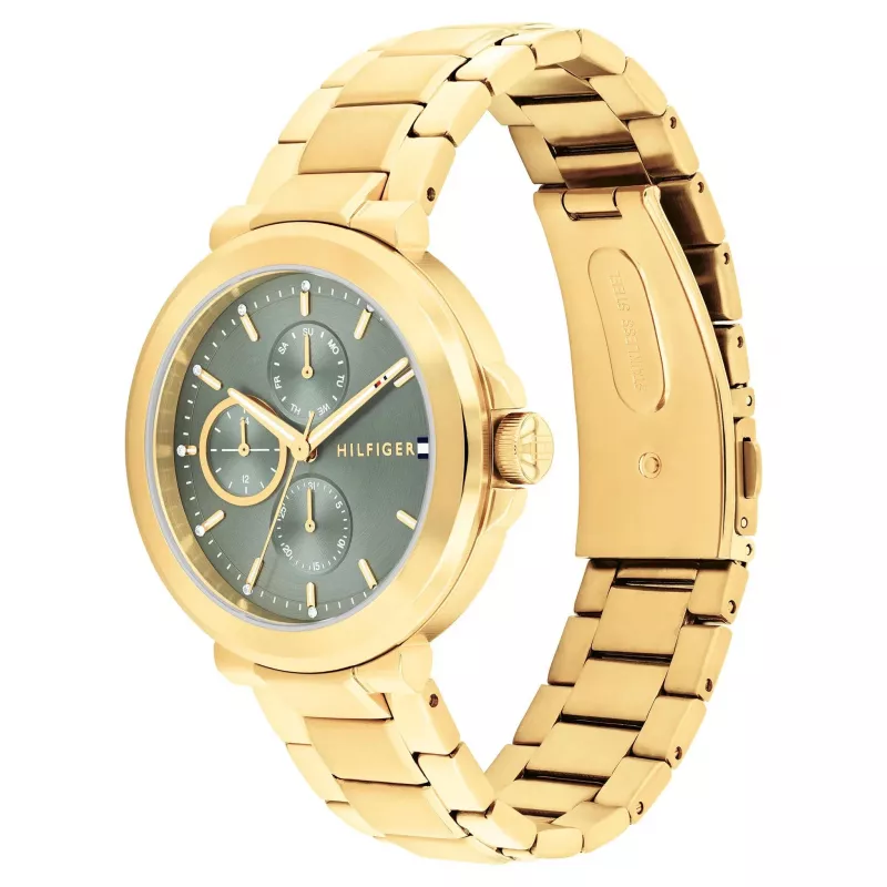 Tommy Hilfiger Pippa Reloj de cuarzo mujer 1782755 38mm esfera plateada bicolor acero inoxidable