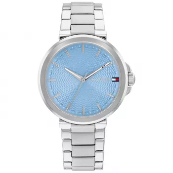 Tommy Hilfiger Reloj de cuarzo para mujer Pippa 1782777 34mm plata acero inoxidable malla