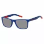 TOMMY JEANS TJ-0045-S-8RU Gafas de sol unisex - Montura negra, lentes grises 52/19/140 mm