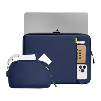 TOMTOC Defender-A13 funda para portátil + funda 14 set (azul marino)