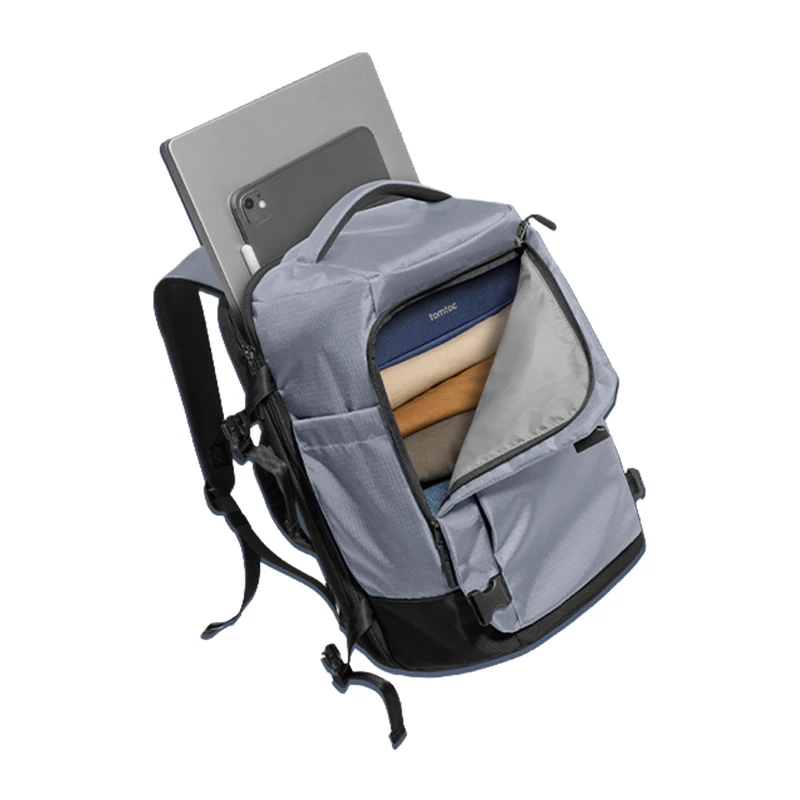 TOMTOC Navigator-T66 Liteway mochila de viaje 28L (Gris claro)