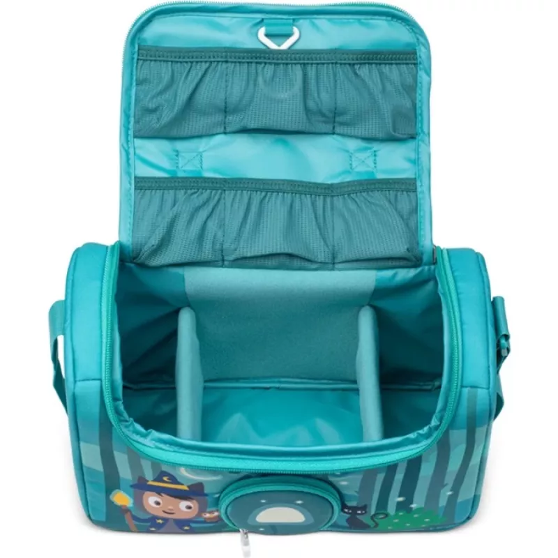 Tonies Under the Magic Moon bolso - bolso unisex - transportín de figuras de audio - cremallera - verde