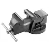 Tornillo de banco para cerrajero TOPEX 100 mm, base giratoria, fundición gris