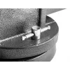 TOPEX Tornillo de banco giratorio para cerrajero 200 mm