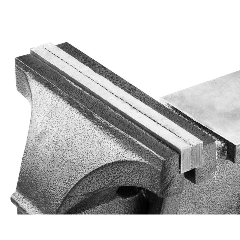 TOPEX Tornillo de banco giratorio para cerrajero 200 mm