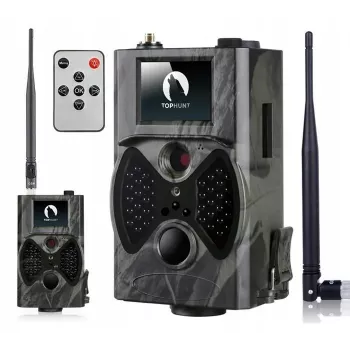Cámara de caza TOPHUNT HC300M Woodland 1080P 12MP MMS GPRS SIM