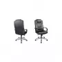 Topstar Comfort Point 50 silla de dirección, tapizado de microfibra, estructura cromada, negro 7819 TA3