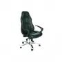 TOPSTAR RS90F AD0 sillón de dirección, tejido negro, base de aluminio pulido, mecanismo sincronizado, reposabrazos Loop