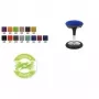 Topstar Sitness 50 taburete de asiento activo, verde manzana, altura regulable, base anular engomada (SI69 G05)