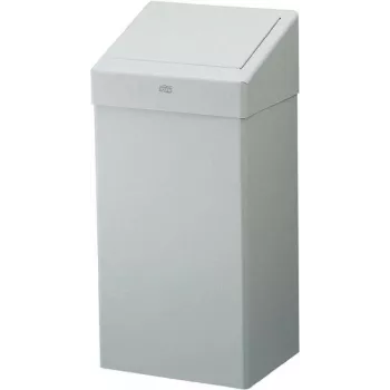 Tork 228000 Elevation Papelera rectangular de acero 50 L, blanca