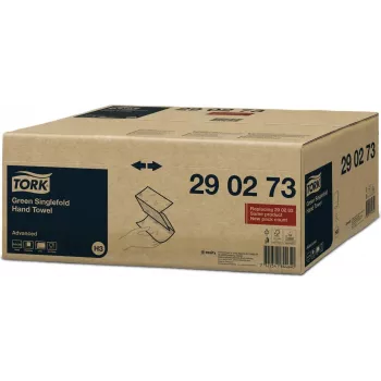 Tork Advanced H3 Toallas de papel plegadas en zigzag 2 capas Blanco, 3750 hojas (290273)