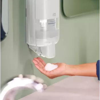 Tork S4 Dispensador de jabón y desinfectante, Blanco