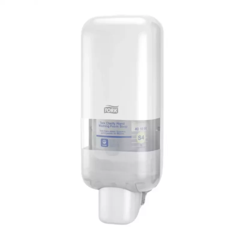 Tork S4 Dispensador de jabón y desinfectante, Blanco