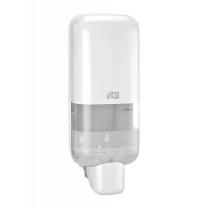 Tork S4 Dispensador de jabón y desinfectante, Blanco