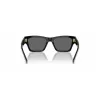 Tory Burch TY7207U200487 Gafas de sol de mujer estilo ojo de gato - Montura marrón transparente, lentes marrón degradado, 53 mm