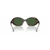 Tory Burch Gafas de sol mujer TY7214U172871 - Forma cuadrada/mariposa, cristales degradados marrón, 53/19/140 mm