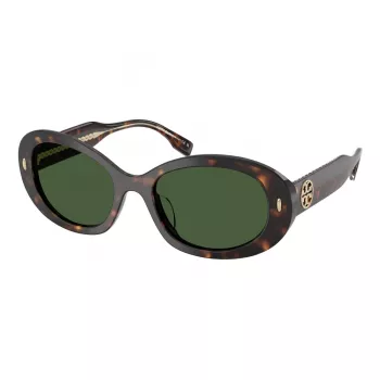 Tory Burch Gafas de sol mujer TY7214U172871 - Forma cuadrada/mariposa, cristales degradados marrón, 53/19/140 mm
