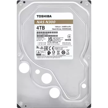 Toshiba N300 NAS 4TB disco duro interno 3,5