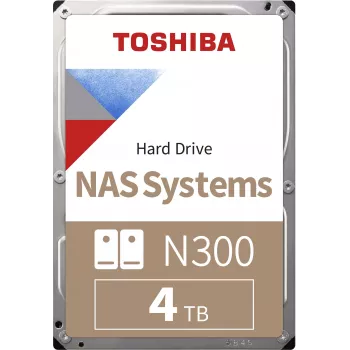 Toshiba N300 NAS 4TB disco duro interno 3,5