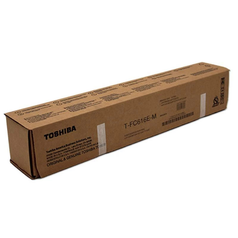 Cartucho de tóner original magenta Toshiba T-FC616EM (77.400 páginas) para e-STUDIO 556/656/756/856