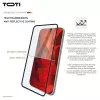 TOTI PREMIUM 3D protector de pantalla de cristal templado, cobertura total para Samsung Galaxy S25 Ultra