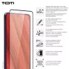 TOTI PREMIUM 3D protector de pantalla de cristal templado, cobertura total para Samsung Galaxy S25 Ultra
