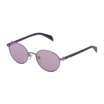 TOUS STO393-5008RB Gafas de sol de mujer marrón Havana acetato montura cuadrada UV400