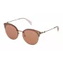 TOUS gafas de sol STO370V 8FCG mujer montura de acetato lentes degradado marrón 59mm