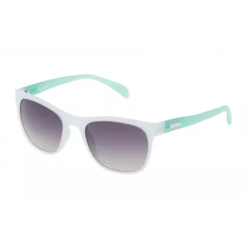 TOUS gafas de sol mujer STO912-536G7M havana acetato rectangulares con lentes marrones degradadas
