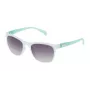 TOUS gafas de sol mujer STO912-536G7M havana acetato rectangulares con lentes marrones degradadas
