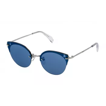 Gafas de sol de mujer TOUS STOA09-56579B Havana acetato cuadradas marrón degradado 56mm