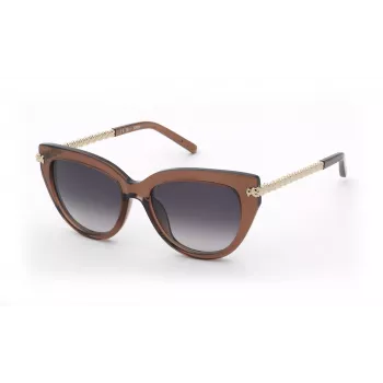 TOUS Gafas de sol mujer estilo ojo de gato STOD13-530893 Havana marrón degradado 53mm