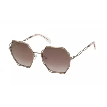Gafas de sol TOUS mujer STO445-57A39G cat eye acetato Havana Brown Tortoise 57/19/140 mm UV400
